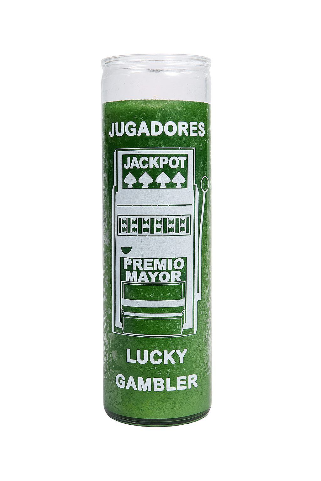 Lucky Gambler Candle / Jugadores Jackpot Premio Mayor 7-Day
