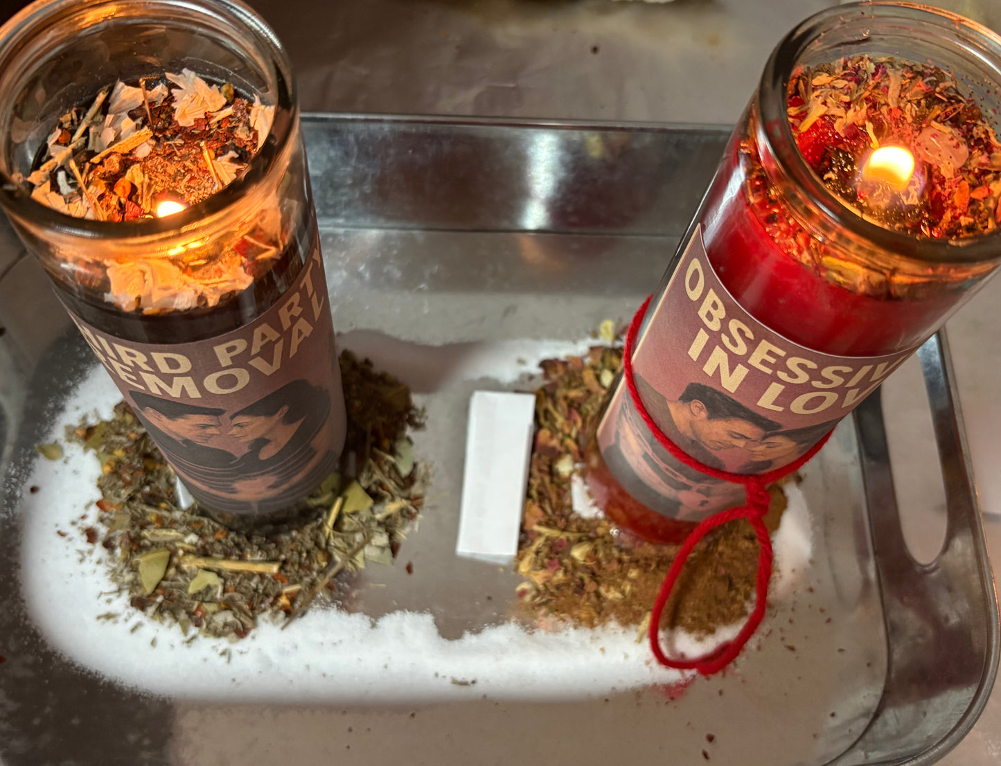 Third Party Removal & Obsessively in Love Duo 7-Day Candle Ritual