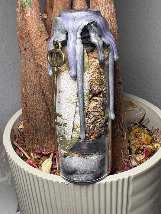 Witch’s Mirror Spell Jar