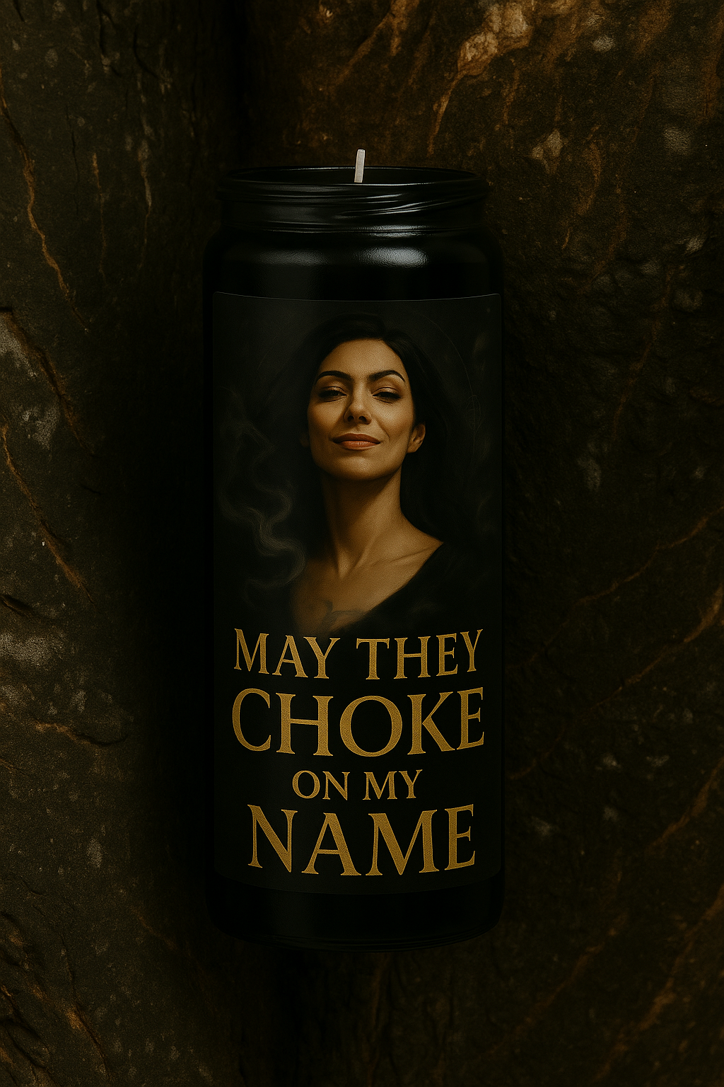 May They Choke on My Name 7-Day Candle