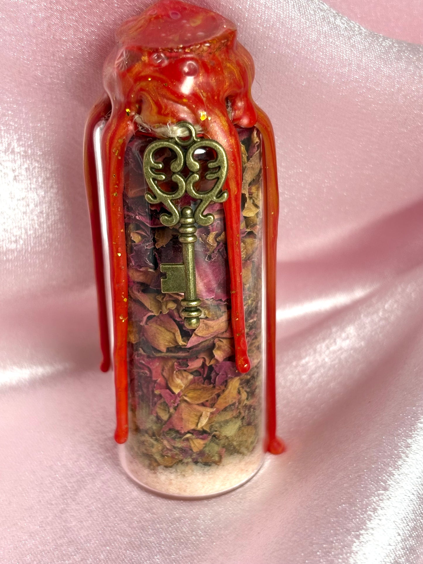 Red Stiletto Power Spell Jar