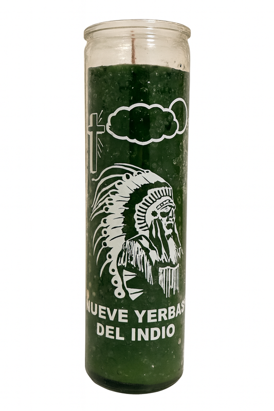 Nueve Yerbas del Indio 7-Day Candle