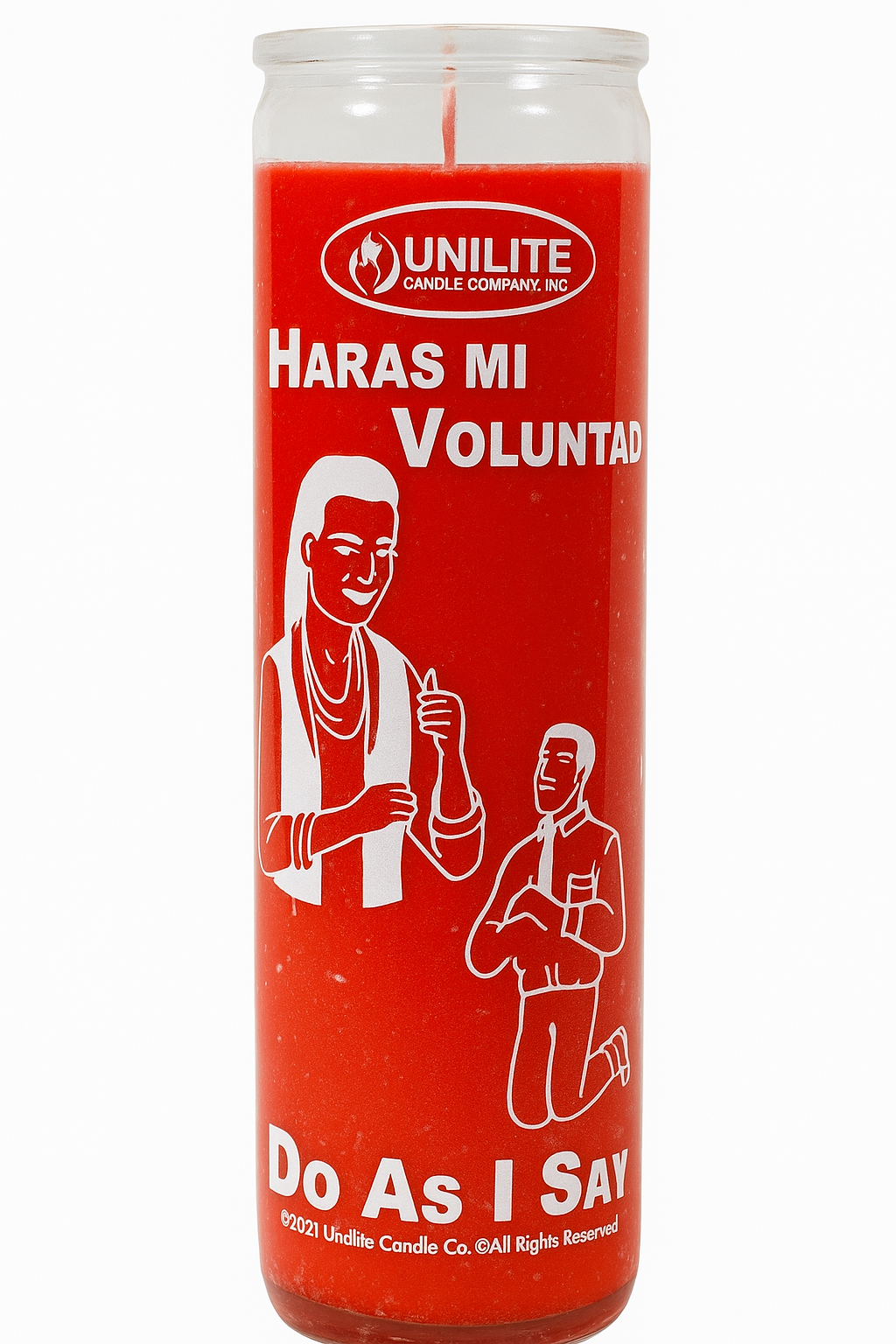 Do As I Say 7 Day Candle