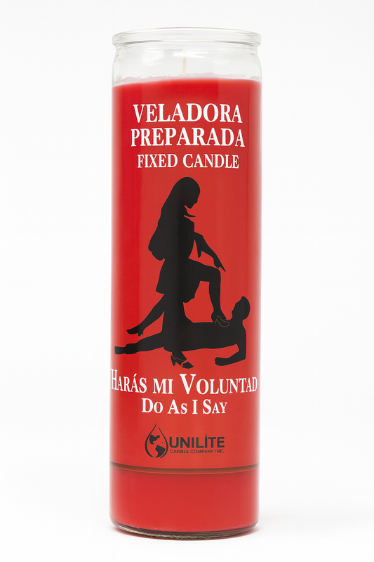 Harás Mi Voluntad / Do As I Say fixed 14-day Candle