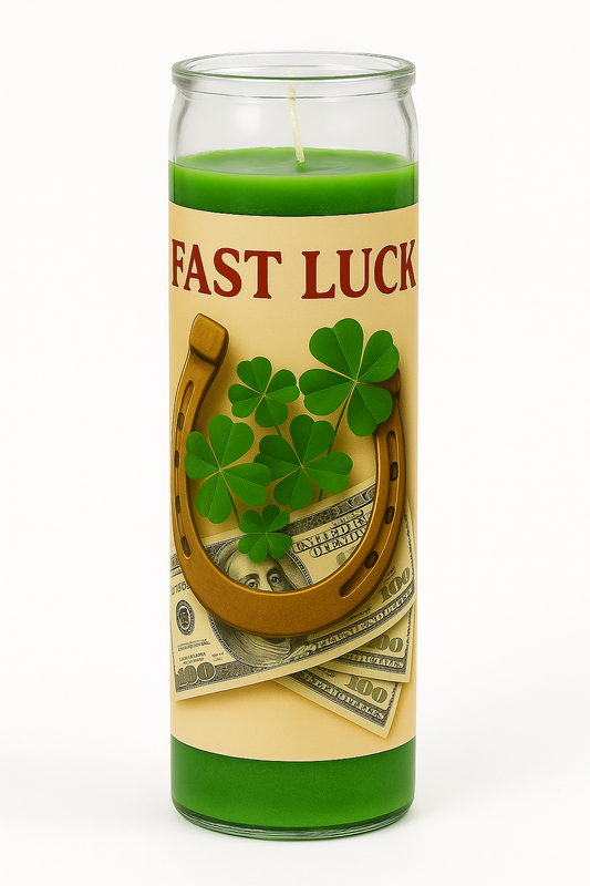 Fast Luck 7-Day Candle