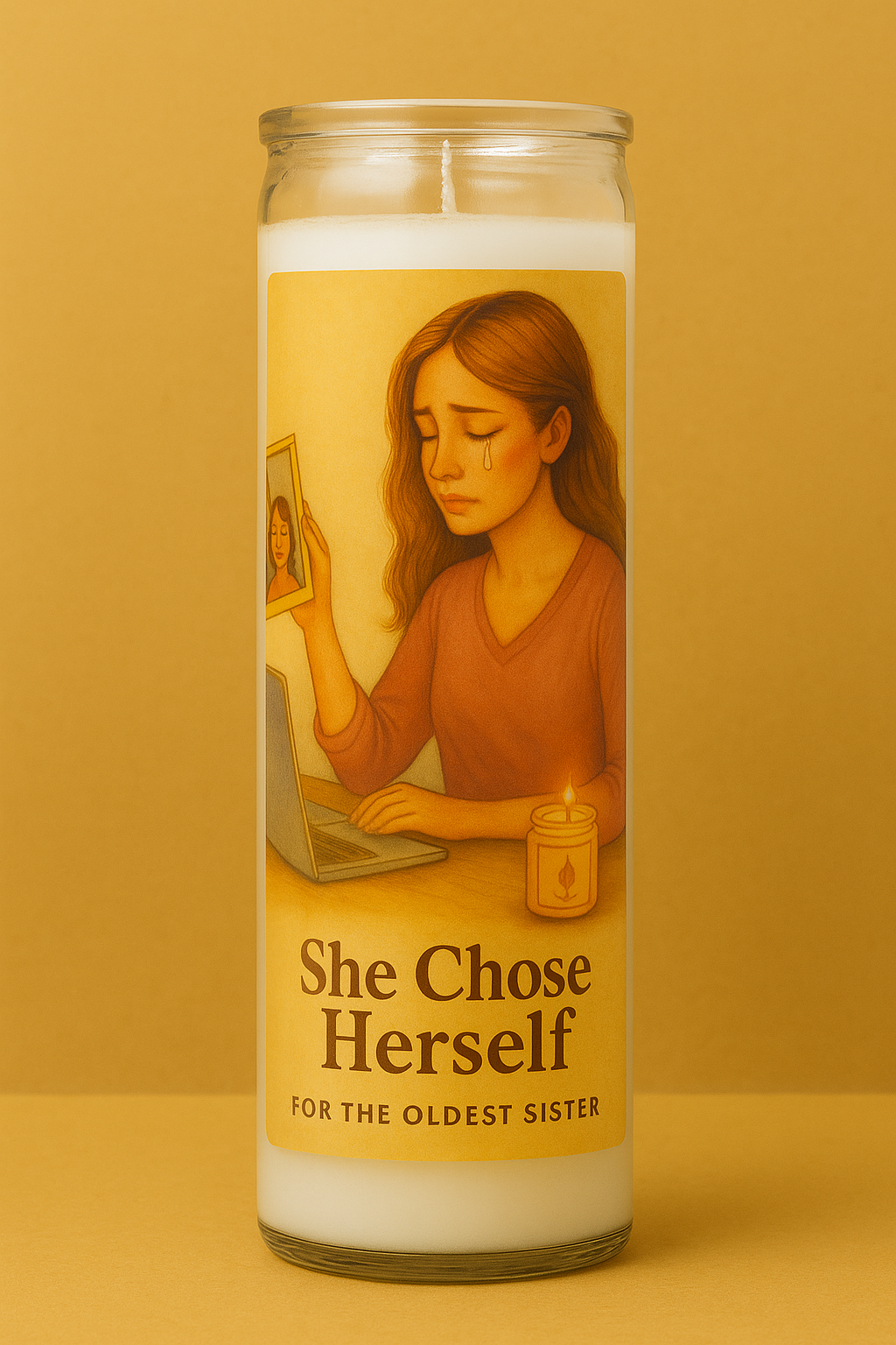 She Chose Herself – The Oldest Sister Healing 7-Day Candle
